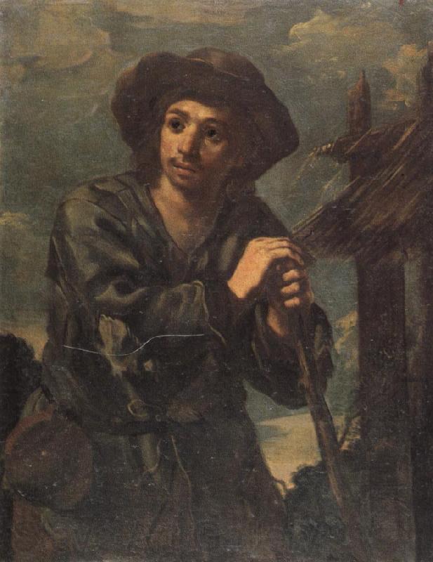 Monsu Bernardo Young Peasant Boy Spain oil painting art
